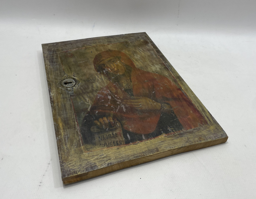 AHŞAPTAN MAMUL RUM İŞİ İKONALI DOLAP KAPAĞI