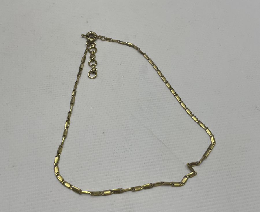 ALTIN KAPLAMA ANTİKA KOLYE