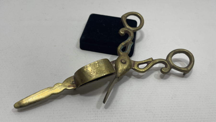 ANTİKA MUM SÖNDÜRME MAKASI