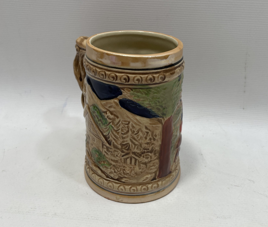 ANTİKA TANKART - BİRA BARDAĞI