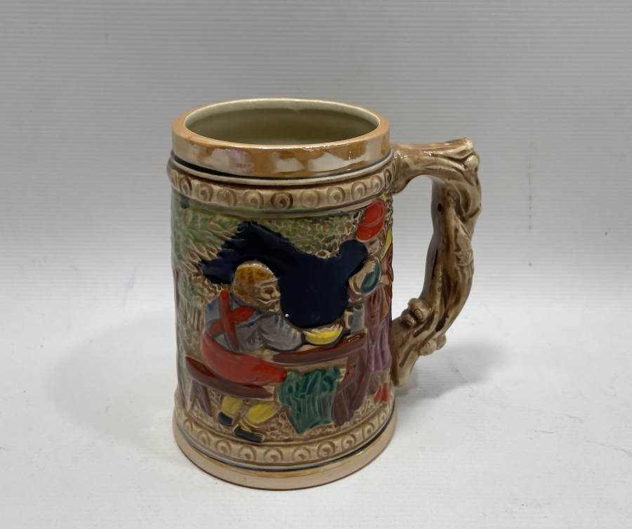 ANTİKA TANKART - BİRA BARDAĞI