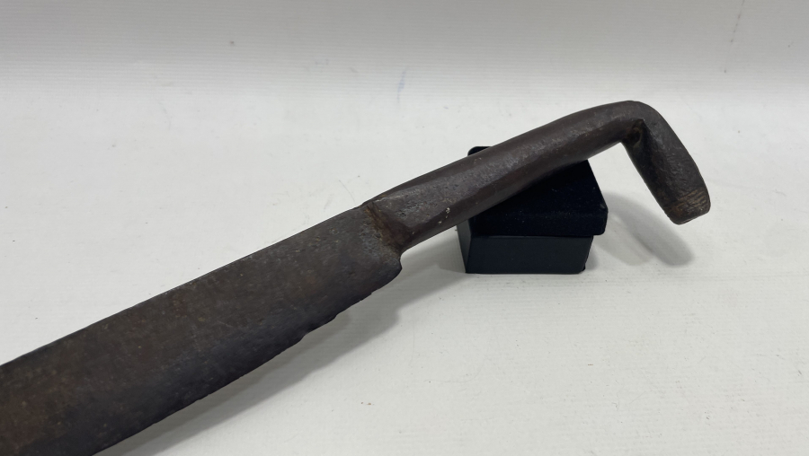 CUMHURİYET BAŞLARI TAMAMI EL YAPIMI NADİR FORMDA KURT BAŞLI KAMA