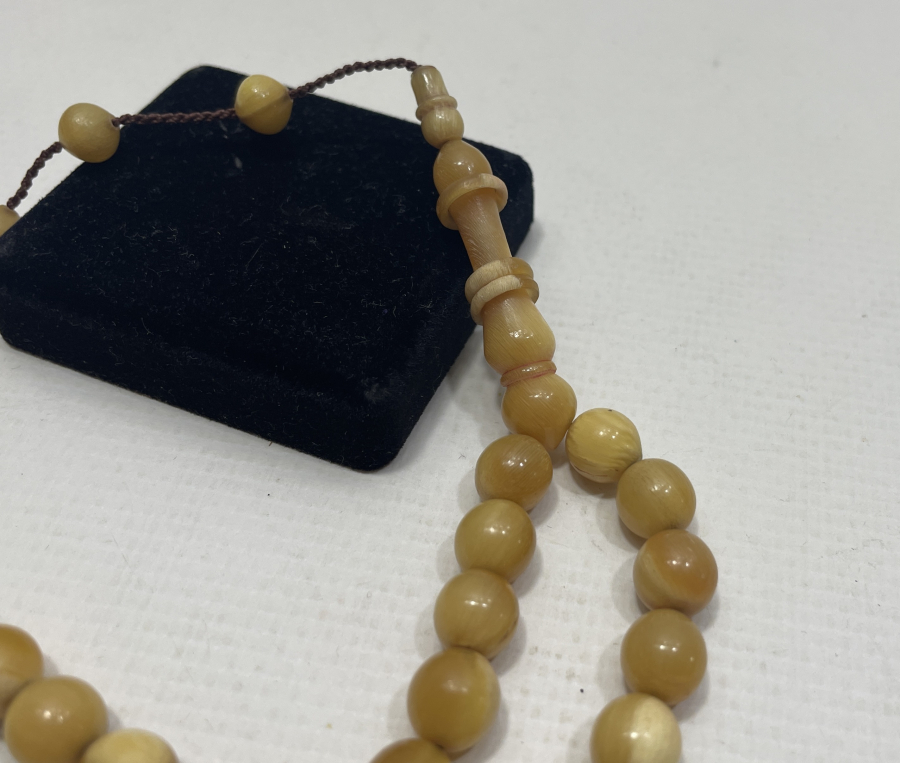 DAĞ KEÇİSİ BOYNUZUNDAN MAMUL TESPİH