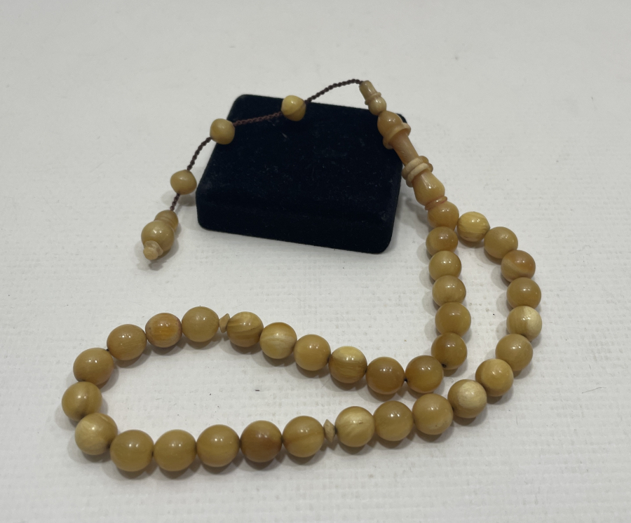 DAĞ KEÇİSİ BOYNUZUNDAN MAMUL TESPİH