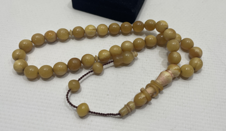 DAĞ KEÇİSİ BOYNUZUNDAN MAMUL TESPİH