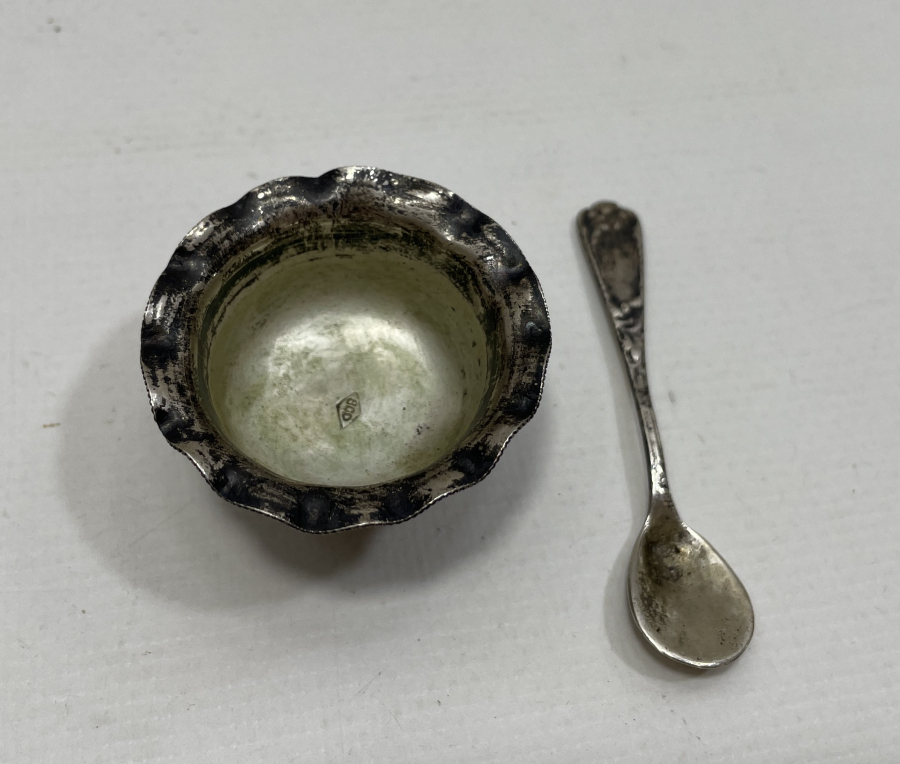 GÜMÜŞTEN MAMUL ANTİKA HAVYARLIK