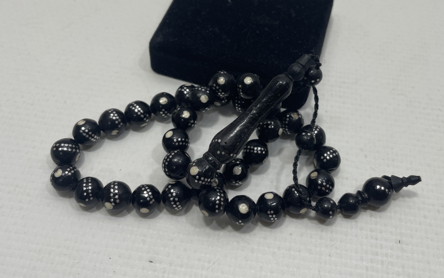 KEMİK APLİKLİ VE İŞLEMELİ KUKA TESPİH