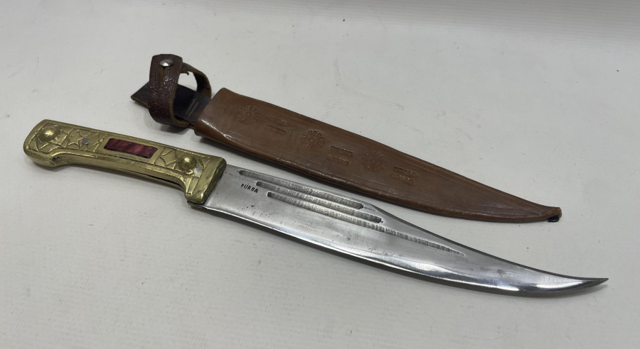 ORJİNAL KILIFINDA EL YAPIMI BURSA KAMASI