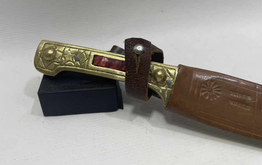 ORJİNAL KILIFINDA EL YAPIMI BURSA KAMASI