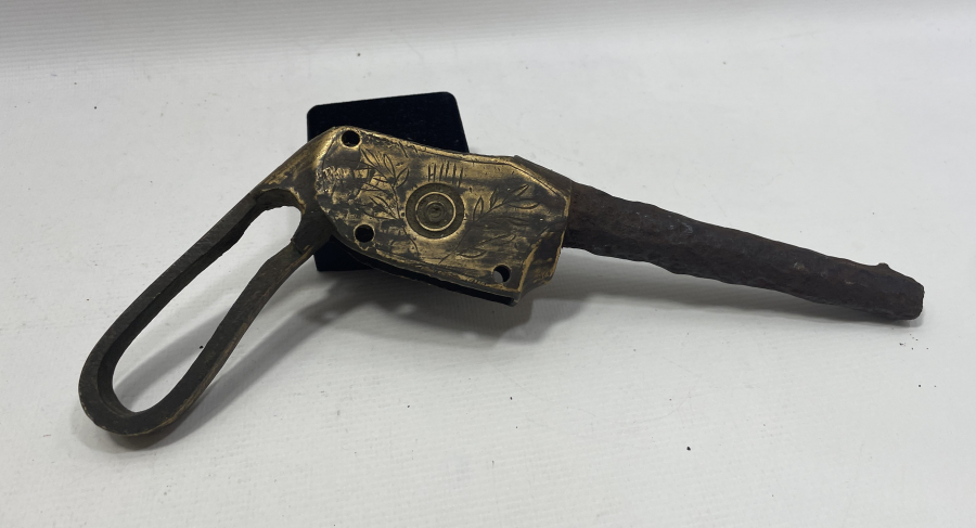 OSMANLI DÖNEMİ ÇOK NADİR AYNALI MARTİN SUBAY TABANCASI PARÇASI