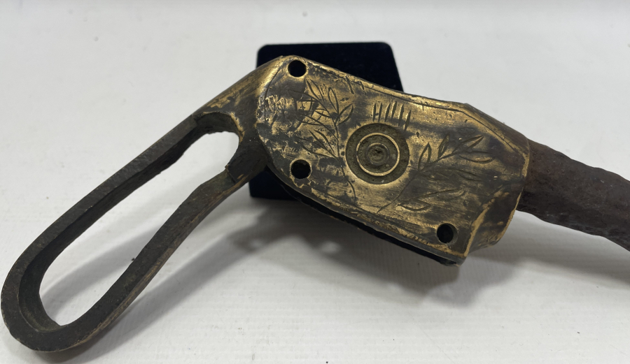 OSMANLI DÖNEMİ ÇOK NADİR AYNALI MARTİN SUBAY TABANCASI PARÇASI