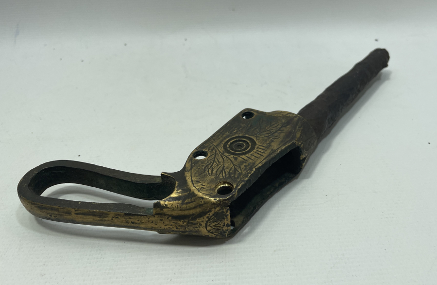 OSMANLI DÖNEMİ ÇOK NADİR AYNALI MARTİN SUBAY TABANCASI PARÇASI