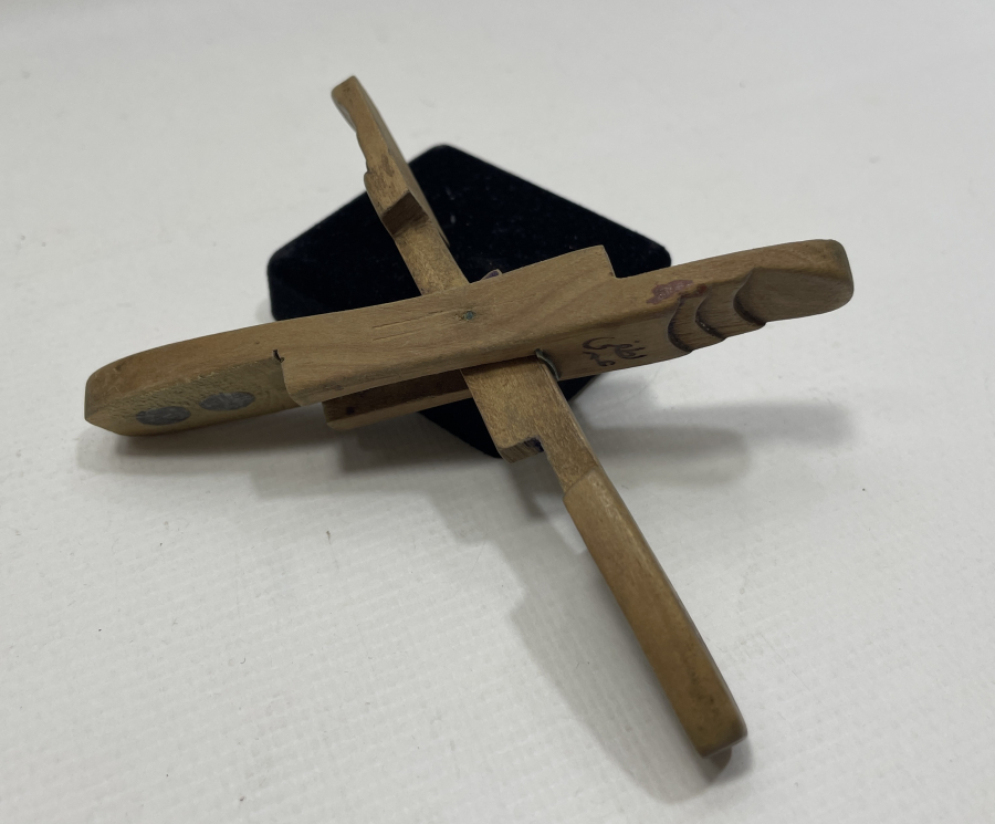 OSMANLI DÖNEMİ ÇOK NADİR ÖMER LÜTFİ EFENDİ YAPIMI AHŞAP KUYUMCU TERAZİSİ