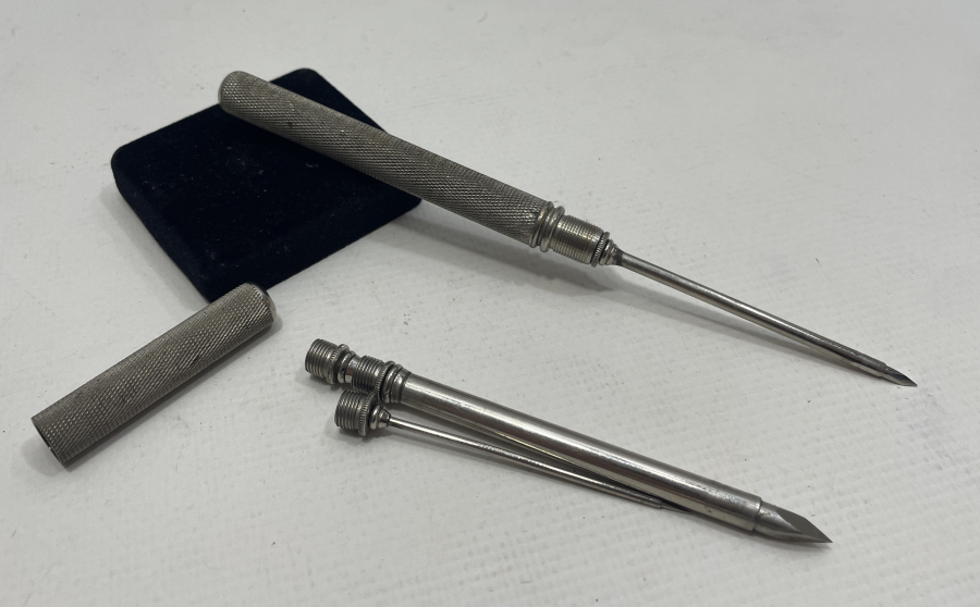 OSMANLI DÖNEMİ FARKLI BOYLARDA ÇOK NADİR HAKKAK - KAZIMA ALETLERİ