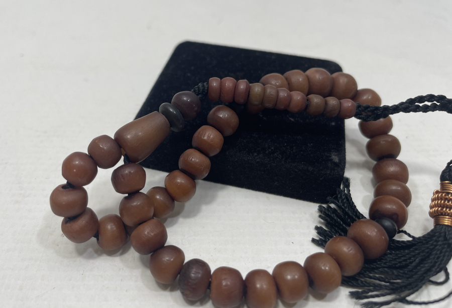 OSMANLI DÖNEMİ GERGEDAN BOYNUZU NADİR TESPİH