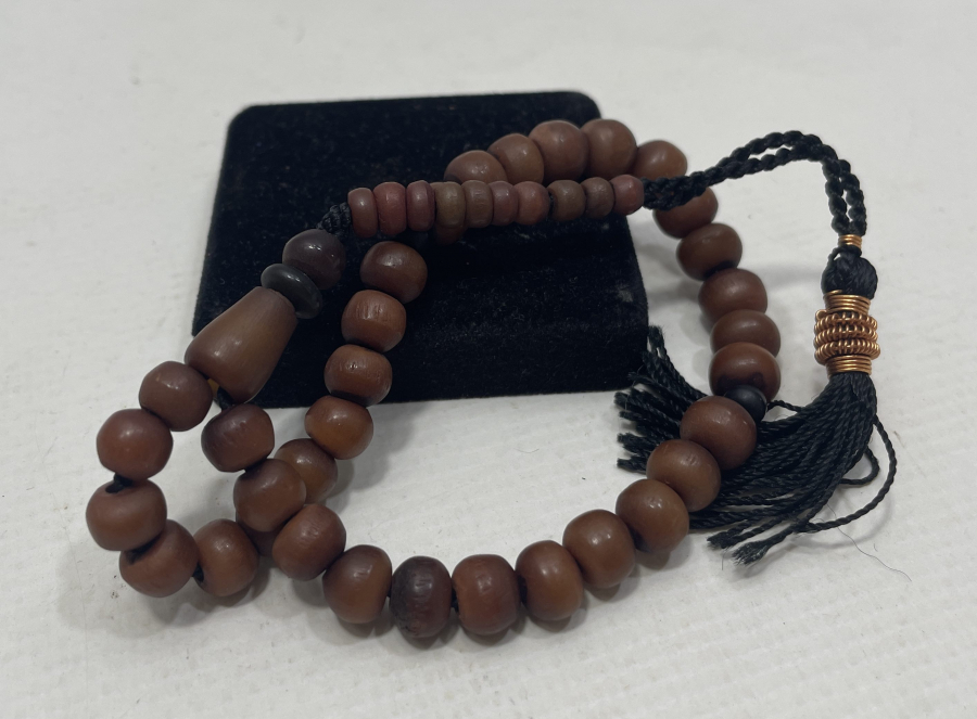 OSMANLI DÖNEMİ GERGEDAN BOYNUZU NADİR TESPİH