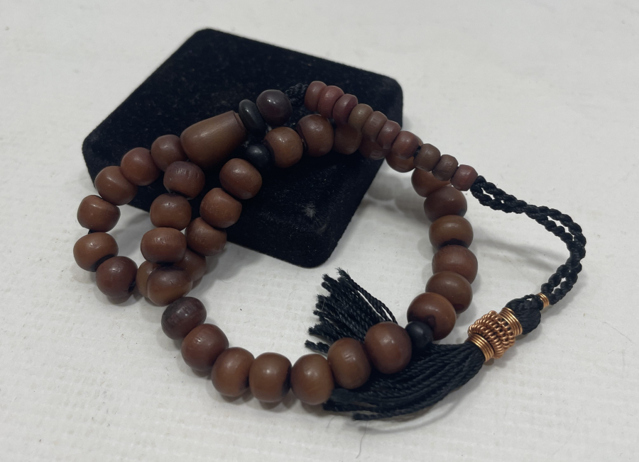 OSMANLI DÖNEMİ GERGEDAN BOYNUZU NADİR TESPİH