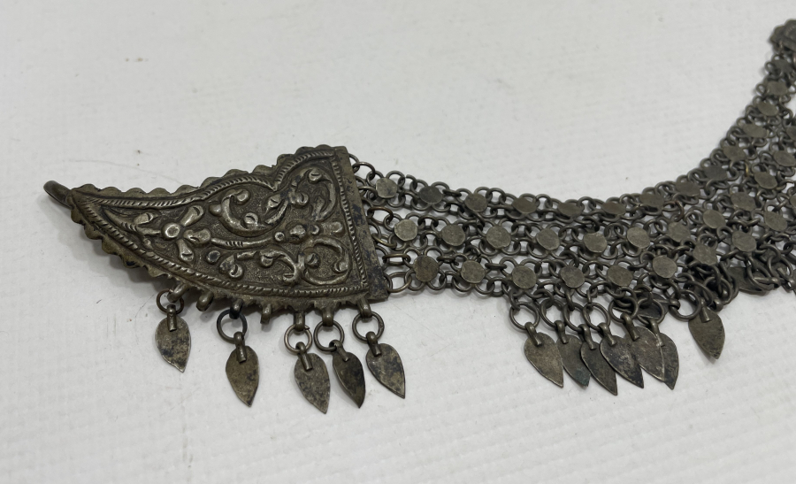 OSMANLI DÖNEMİ KABARTMA İŞÇİLİKLİ GELİN ALINLIĞI