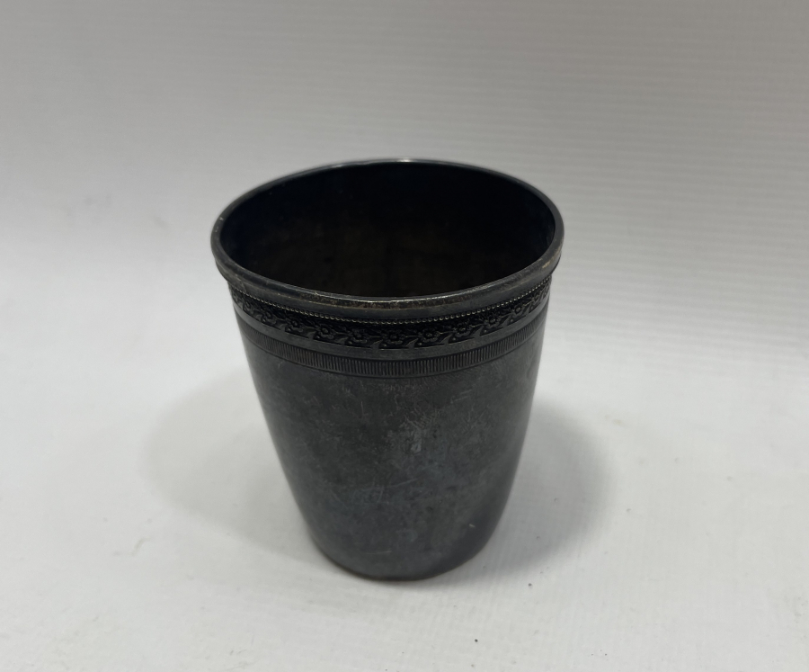 OSMANLI DÖNEMİ LEVANTEN İŞİ GÜMÜŞ BARDAK