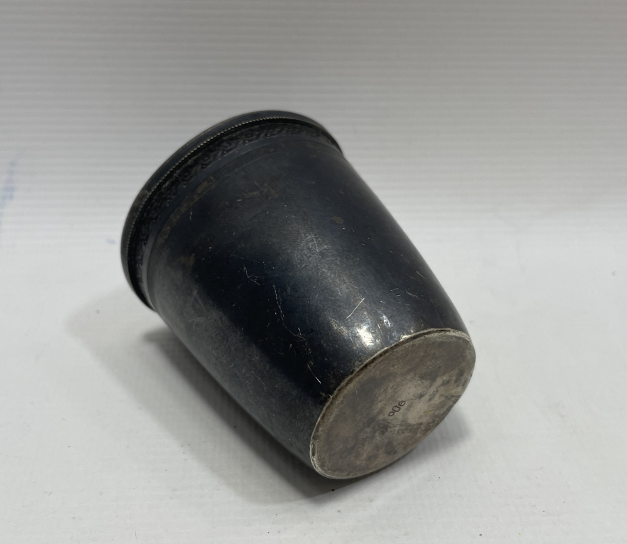 OSMANLI DÖNEMİ LEVANTEN İŞİ GÜMÜŞ BARDAK