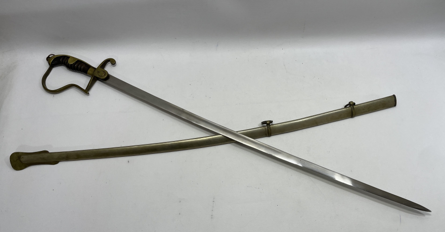 OSMANLI DÖNEMİ NADİR HAFİF SÜVARİ SUBAY KILICI