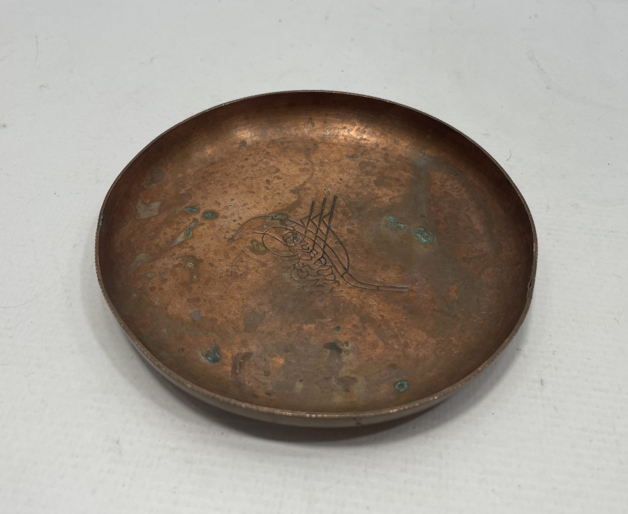 OSMANLI DÖNEMİ ORTASI TUĞRALI SÜLEYMANİYE İŞİ İFTARİYELİK