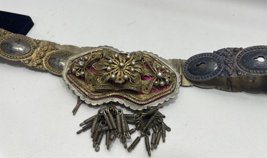 OSMANLI DÖNEMİ VAN DAMGALI GELİN KEMERİ