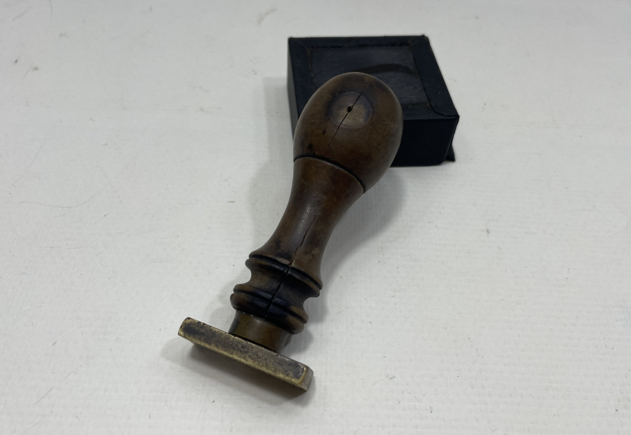 PADİŞAH'IN ÖZEL KALEM MÜDÜRLÜĞÜNE AİT ÇOK NADİR MABEYN-İ HUMAYUN MÜHRÜ