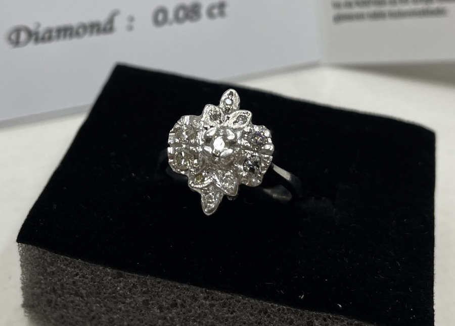 PIRLANTA TAŞLI ÖZEL YAPIM YÜZÜK