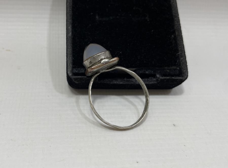 SÜLEYMANİYE AKİĞİNDEN MAMUL SÜMBÜLLÜ TARİKATINA AİT DERVİŞ YÜZÜĞÜ