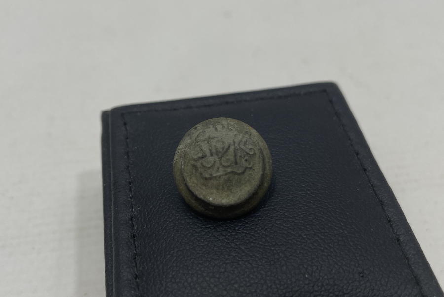 ÜZERİ OSMANLICA YAZILI ÇOK NADİR DÜĞME 