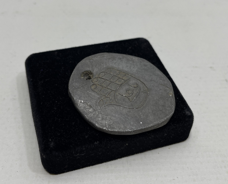 ÜZERİNDE OSMANLICA YA ALİ YAZILI OSMANLI DÖNEMİ NADİR BEKTAŞİ İŞİ KOLYE