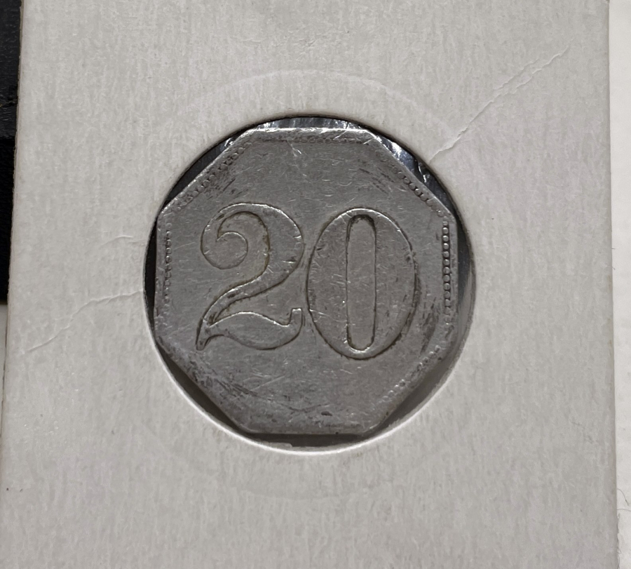 WİLH KOHM CONSTANTİNOPLE YAZILI NADİR JETON