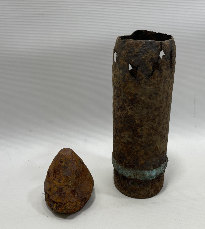 1. DÜNYA SAVAŞI DÖNEMİ TOP MERMİSİ VE BAŞLIĞI