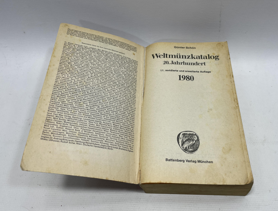 1980 YILI BASIMI  ALMAN PARA KATALOĞU - NÜMİZMAT KATALOĞU