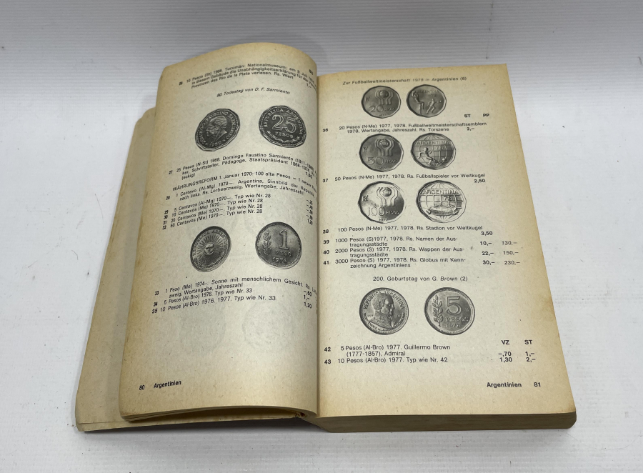 1980 YILI BASIMI  ALMAN PARA KATALOĞU - NÜMİZMAT KATALOĞU