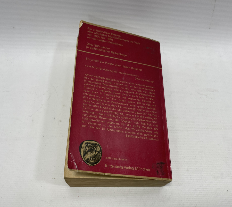 1980 YILI BASIMI  ALMAN PARA KATALOĞU - NÜMİZMAT KATALOĞU