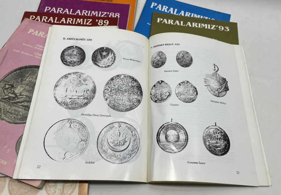 1987-1996 YILLARI ARASINA AİT TAM TAKIM PARA VE MADALYA KATALOĞU 