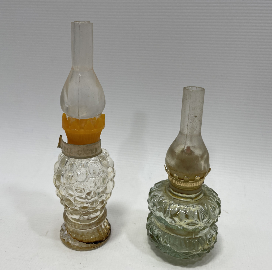 2 ADET GAZ LAMBASI FORMUNDA KOLONYA ŞİŞELERİ