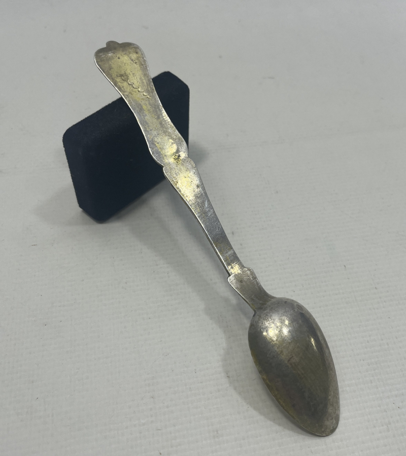 ABDÜLHAMİD HAN DÖNEMİ TUĞRALI GÜMÜŞ KAŞIK