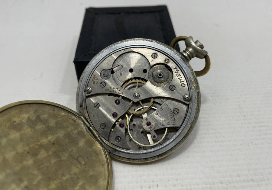 ANTİKA OMEGA CEP SAATİ PARÇALARI