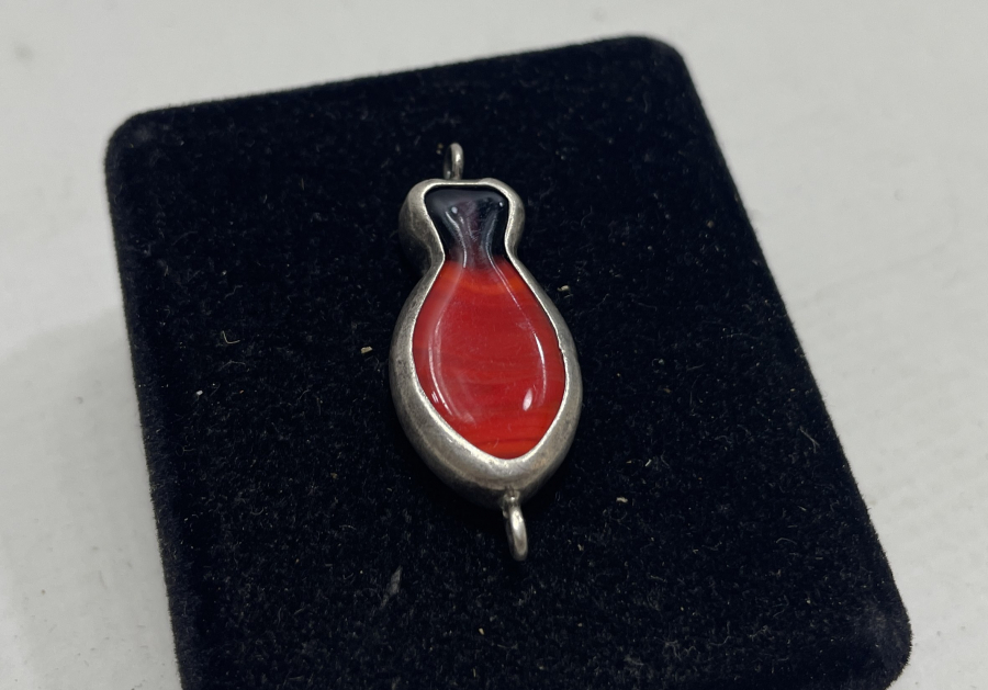 BALIK FORMUNDA GÜMÜŞ KOLYE UCU