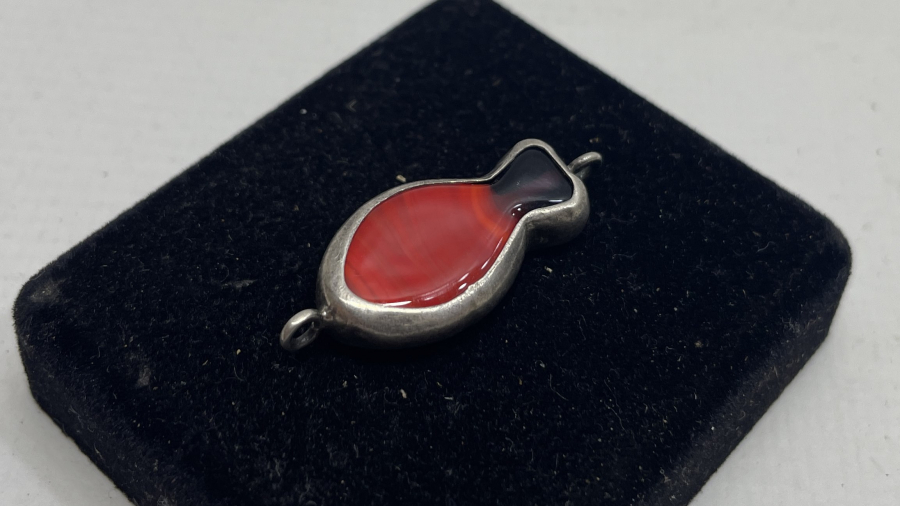 BALIK FORMUNDA GÜMÜŞ KOLYE UCU