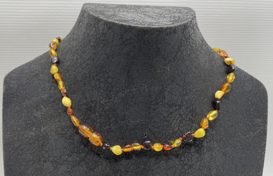 DAMLA KEHRİBAR KOLYE