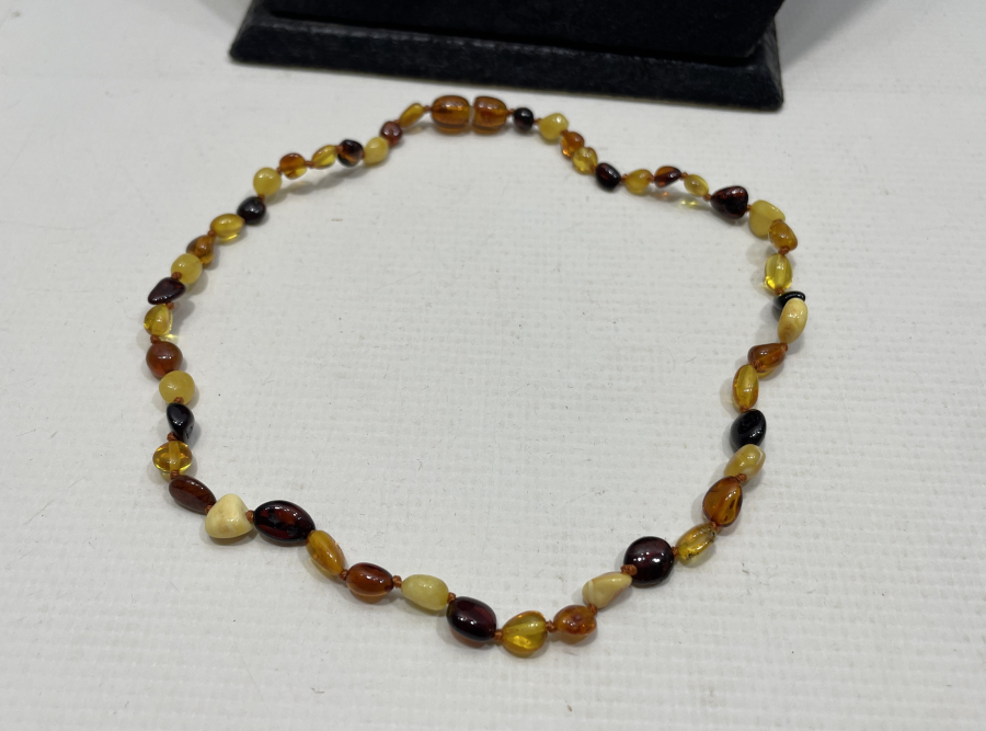 DAMLA KEHRİBAR KOLYE