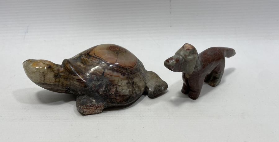 DOĞAL TAŞTAN YAPILMA 2 ADET BİBLO