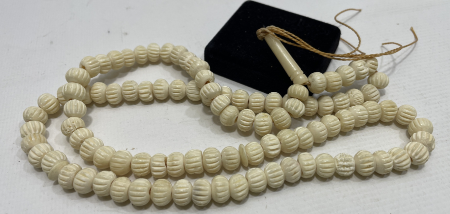 HABBELERİ DERVİŞ SİKKESİ FORMUNDA OSMANLI DÖNEMİ NAMAZ TESPİHİ