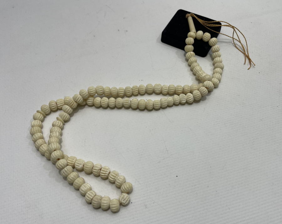 HABBELERİ DERVİŞ SİKKESİ FORMUNDA OSMANLI DÖNEMİ NAMAZ TESPİHİ