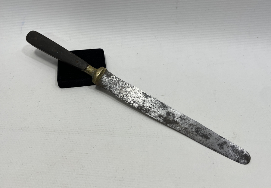 NADİR FORMDA BURSA İŞİ EL YAPIMI BÜYÜK BOY KAPARİ BIÇAĞI