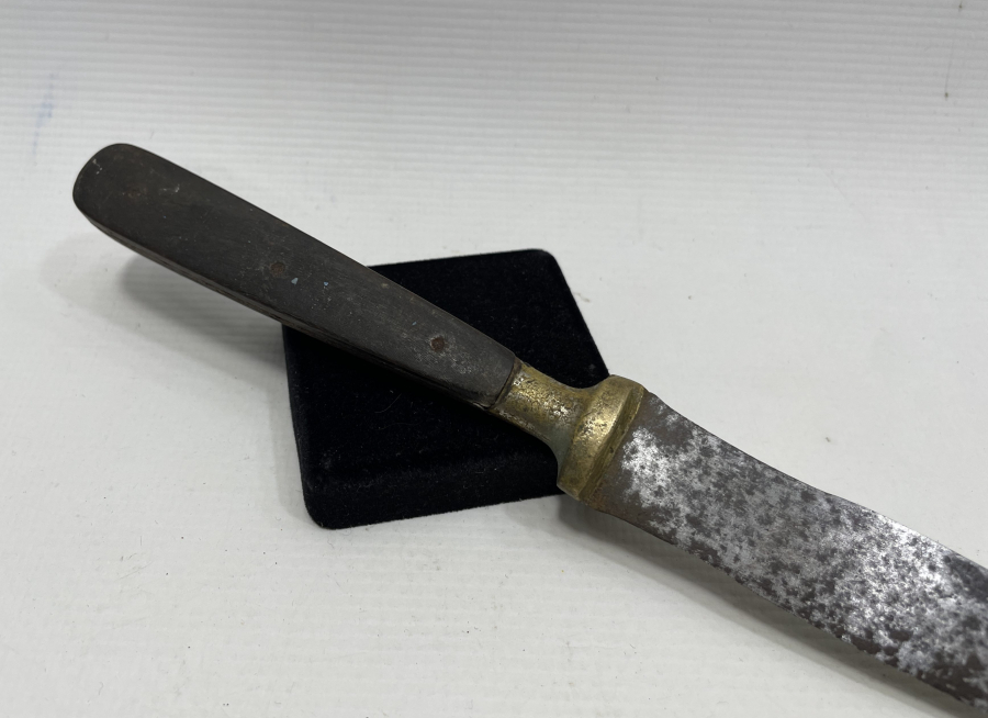 NADİR FORMDA BURSA İŞİ EL YAPIMI BÜYÜK BOY KAPARİ BIÇAĞI